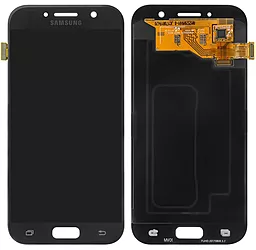 Дисплей Samsung Galaxy A5 A520 2017 с тачскрином, (OLED), Black