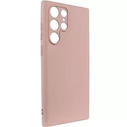 Чехол Lakshmi Silicone Cover Full Camera для Samsung Galaxy S24 Ultra Pink Sand