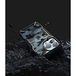 Чехол Ringke Fusion X Design для Apple iPhone 13 Pro Max  CAMO BLACK (RCA4914) - миниатюра 2
