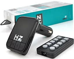 Автомобильное зарядное устройство с FM-модулятором EasyLife H6 12W 2.4A 2xUSB-A Black - миниатюра 3