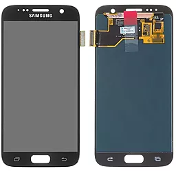 Дисплей Samsung Galaxy S7 G930 с тачскрином, оригинал, Black