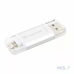 Флешка Transcend 128GB JetDrive Go 300 Silver USB 3.1 (TS128GJDG300S) Silver - миниатюра 3
