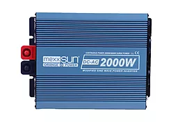 Преобразователь напряжения Mexxsun MXS-2000 2000W 24V/220V с модифицированной синусоидой