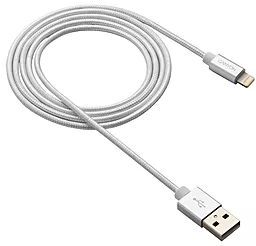Кабель USB Canyon 12w 2.4a 0.96m Lightning cable gray (CNS-MFIC3B) - миниатюра 2