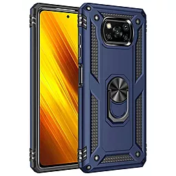 Чехол BeCover Military Xiaomi Poco X3 Blue (705644)