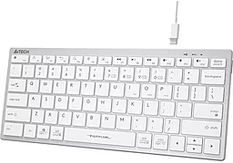 Клавиатура A4Tech Fstyler FBX51C White - миниатюра 3