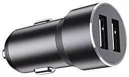 Автомобильное зарядное устройство Jellico F2 3.1a 2xUSB-A ports car charger black (RL070458) - миниатюра 3