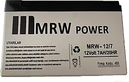 Аккумуляторная батарея Mervesan 12V 7Ah AGM (MRV-12/7/29759)