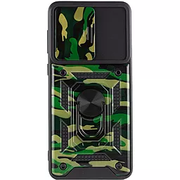 Чехол Epik Camshield Serge Ring Camo для Samsung Galaxy A73 5G Army Green - миниатюра 4