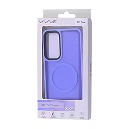 Чехол Wave Matte Insane Case with MagSafe для Samsung Galaxy S23 Plus Light Purple - миниатюра 3