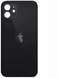 Задняя крышка корпуса Apple iPhone 12 (small hole)  Black