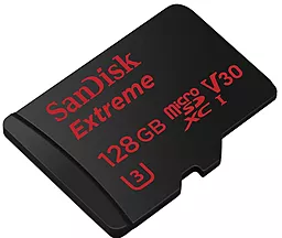 Карта памяти SanDisk microSDXC 128 GB Extreme Class 10 UHS-I U3 V30 + SD Adapter (SDSQXVF-128G-GN6MA) - миниатюра 4
