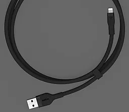 Кабель USB Belkin Silicone USB Lightning Cable Black (CAA008BT1MBK) - миниатюра 3