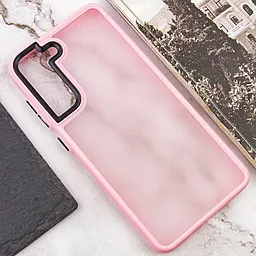 Чехол Epik Lyon Frosted для Samsung Galaxy S21 FE Pink - миниатюра 4