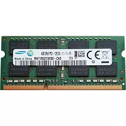 Оперативная память для ноутбука Samsung SoDIMM DDR3 4GB 1600 MHz (M471B5273EBO-CKO)