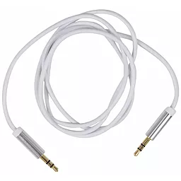 Аудио кабель Ultra AUX mini Jack 3.5mm M/M Cable 1 м white (UC73-0100)