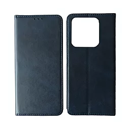 Чехол-книжка 1TOUCH Black TPU Magnet для Xiaomi Redmi 10C Blue