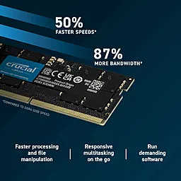 Оперативная память для ноутбука Micron 24 GB SO-DIMM DDR5 5600 MHz (CT24G56C46S5) - миниатюра 5