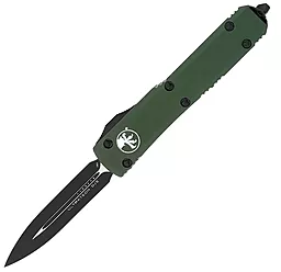 Нож Microtech Ultratech Double Edge Black Blade (122-1OD) Green