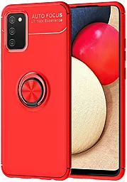 Чехол Deen ColorRing Samsung A025 Galaxy A02s Red