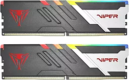 Оперативная память Patriot DDR5 2х16GB 6200MHz Viper Venom RGB (PVVR532G620C40K)