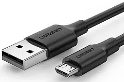 Кабель USB Ugreen US289 Nickel Plating 1.5M micro USB Cable Black - миниатюра 2
