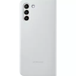 Чехол Samsung Clear View Cover G996 Galaxy S21 Plus Light Gray (EF-ZG996CJEGRU) - миниатюра 2