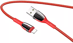 Кабель USB Hoco U89 Safeness Lightning Red - миниатюра 3