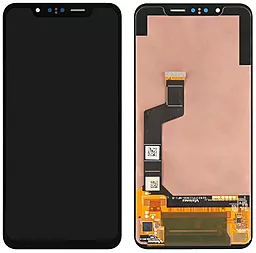 Дисплей LG G8s ThinQ (LM-G810, LMG810EAW) з тачскріном, оригінал, Black
