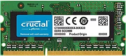 Оперативная память для ноутбука Crucial SoDIMM DDR3L 4GB 1866 MHz (CT51264BF186DJ)