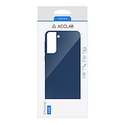 Чехол ACCLAB SoftShell для Samsung Galaxy S21 Blue - миниатюра 2