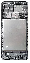 Рамка дисплея Samsung Galaxy A02 A022 Original Black - миниатюра 2