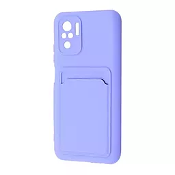 Чехол Wave Colorful Pocket для Xiaomi Poco M5s, Redmi Note 10 4G, Note 10S Light Purple