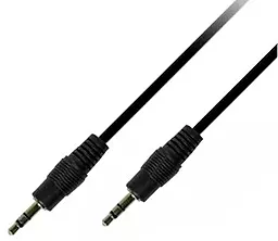 Аудіо кабель Piko AUX mini Jack 3.5mm M/M Cable 1.2 м black (1283126473876)