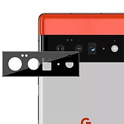 Защитное стекло BeCover для камери Google Pixel 6 Pro Black (707836) - миниатюра 2