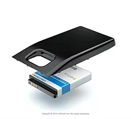 Усиленный аккумулятор Samsung I9100 Galaxy S2 / EB-F1A2GBU (2800 mAh) Craftmann Black - миниатюра 5
