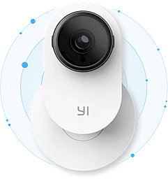 Камера видеонаблюдения Xiaomi Yi Home Camera 3 1080P White (YI-87009) - миниатюра 2