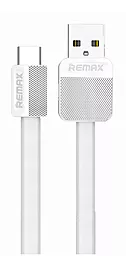Кабель USB Remax Platinum micro USB Cable White (RC-044m)