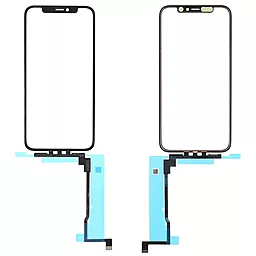 Сенсор (тачскрін) Apple iPhone 11 Pro без мікросхеми, з рамкою, (з OCA плівкою), Black