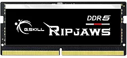 Оперативна пам'ять для ноутбука G.Skill 16 GB SO-DIMM DDR5 4800 MHz Ripjaws (F5-4800S3838A16GX1-RS)