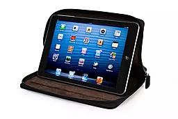 Чехол для планшета Tuff-Luv Roma Faux Leather Zip Case Cover (with Sleep Function) for the Apple iPad mini Black / Brown (I7_26) - миниатюра 2