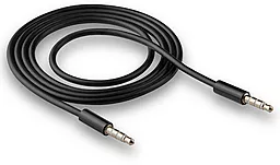 Аудіо кабель PowerPlant AUX mini Jack 3.5mm M/M Cable 1.2 м black (CA913053) - мініатюра 2