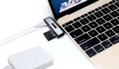 Адаптер-перехідник Baseus USB-C to USB3.0/Card Reader Black (ACTQY-01) - мініатюра 6