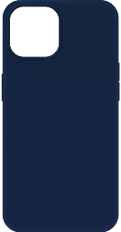 Чехол MAKE Apple iPhone 15 Plus Silicone Navy Blue