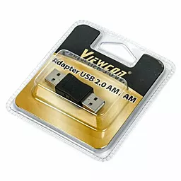 Адаптер Viewcon USB2.0(AM)-USB2.0(AM) VA067
