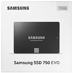 SSD Накопитель Samsung 750 EVO 120 GB (MZ-750120BW) - миниатюра 7