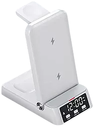 Беспроводное (индукционное) зарядное устройство EasyLife A60 25w 4-in-1 + часы white