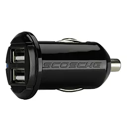 Автомобільний зарядний пристрій Scosche reVOLT Pro C2 Car Charger 2A 2USB Black (USBC202M) - мініатюра 3