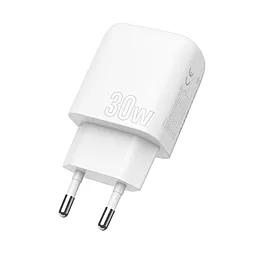 Сетевое зарядное устройство Proove Silicone Power Plus 30w USB-C/USB-A porst white (WCSP3011002) - миниатюра 4