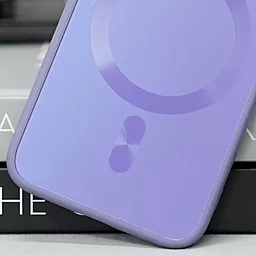 Чехол Epik TPU+Glass Sapphire Midnight with MagSafe для Apple iPhone 12 Dasheen - миниатюра 2